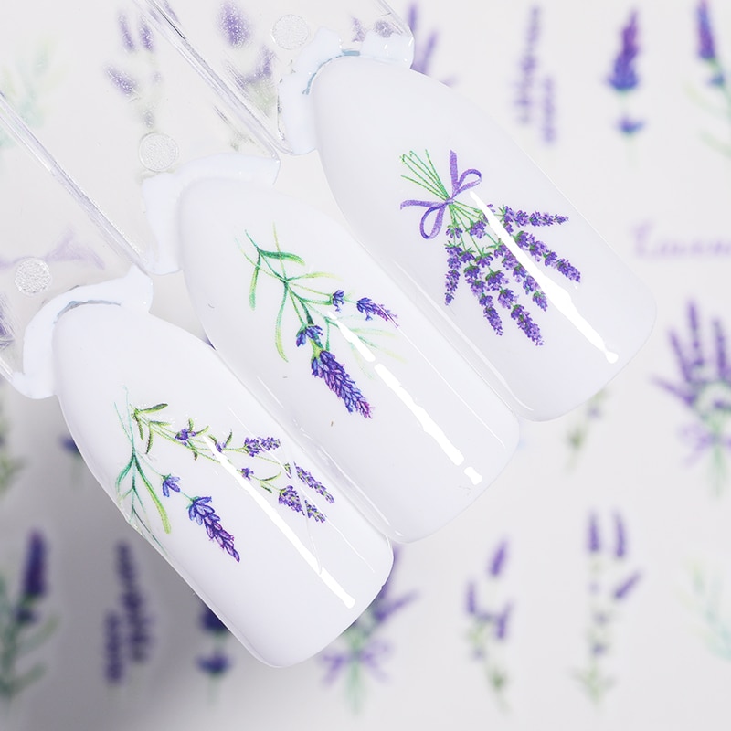 Maple Leaf Ontwerpen Nail Art Water Decals Zomer Fruit Nail Transfer Sticker Citroen Oranje Aardbei Cherry Nail Art Decoraties: 31