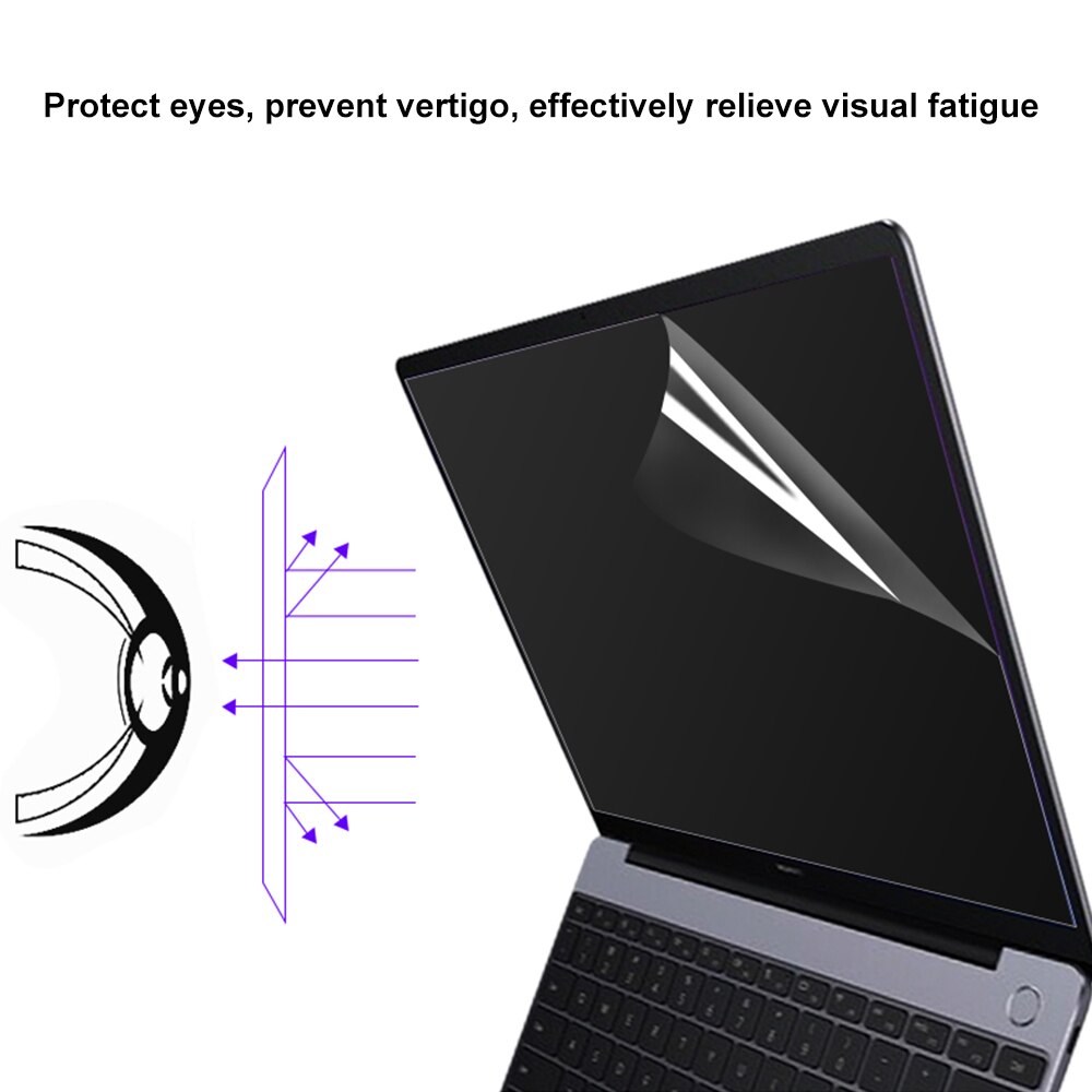 Screen Film Sticker for Huawei MateBook 13 14 D14 D15 X Pro 16 Plastic HD Screen Protector for Honor MagicBook 14 15