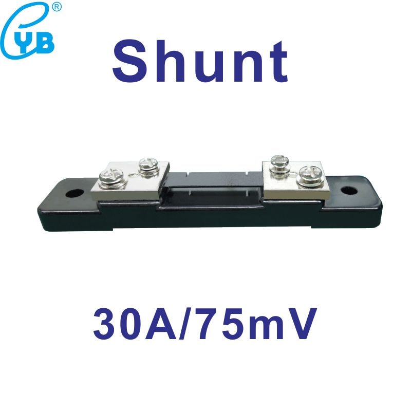 Ammeter Measuring Shunt Resistor Diagnostic-tool Multimeter 30A 75mV Shunt for Current Meter Ampere Meter Current Transformer