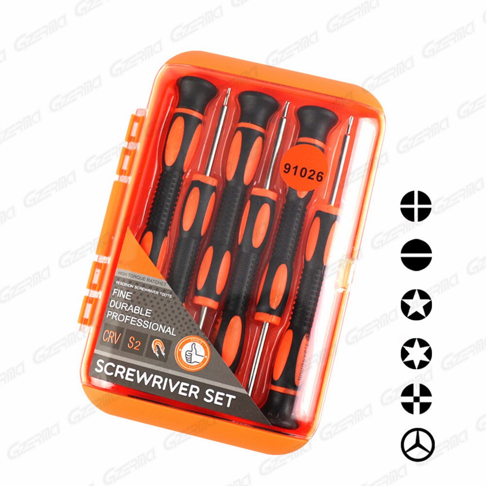 GZERMA-Kit de herramientas de reparación 19 en 1 para teléfono inteligente, juego de destornilladores para iPhone 12 Pro Max 11 8Plus 6s, herramientas manuales de reparación, bricolaje: Screwdriver Set