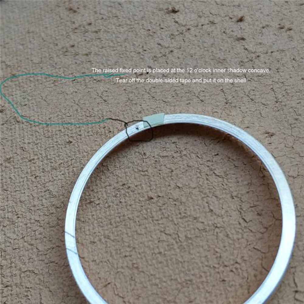 30.5MM Watch Bezel Watch Inner Shadow Circle for SKX007/SKX009 Spare Parts