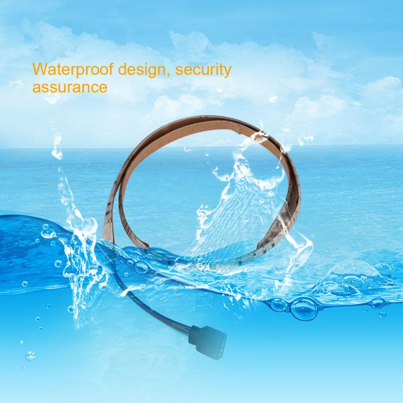 Waterproof USB RGB LED Soft Strip Lighting Background Light Backlight for Computer TV PC