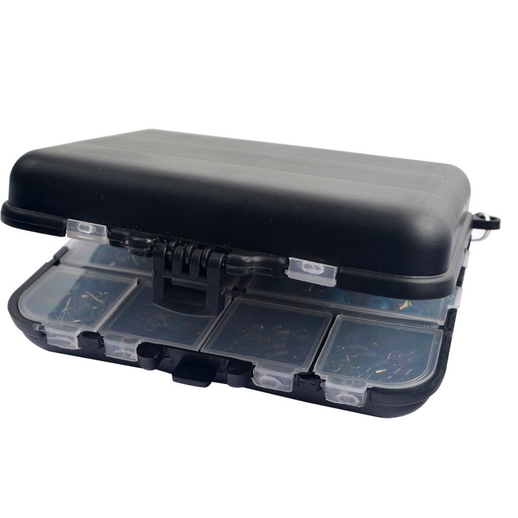 177PCS Fishing Accessories Kit Set With Fishing Tackle Box Including Crank Hook Lead Pendant Accessories