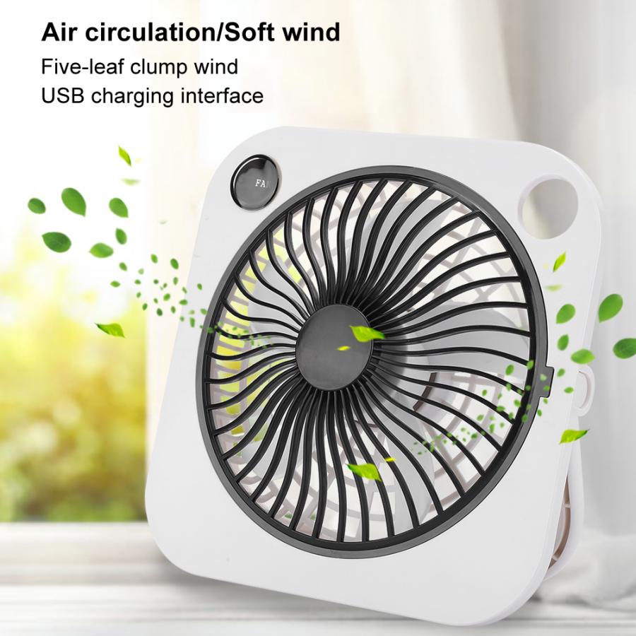 3W Quiet Mini USB Fan Could Connect with Laptop Portable USB Mini fan with 2-Gear Adjustable Wind Speed 2300r/min Item