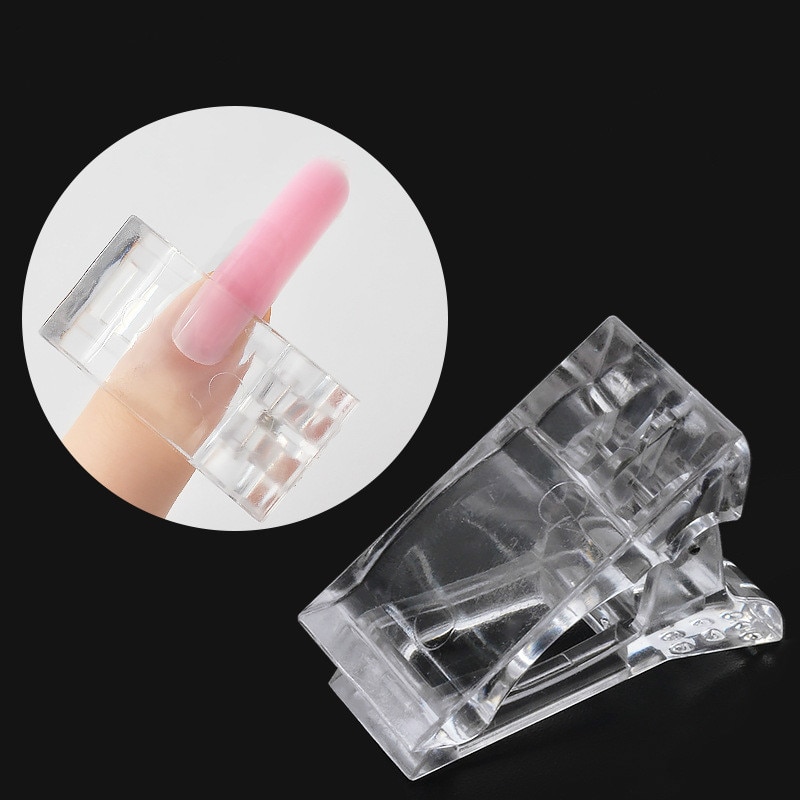 Clear Nail Clips Voor Nail Forms Poly Nail Gel Builder Nail Forms Extension Tool Nagel Benodigdheden Voor Professionals