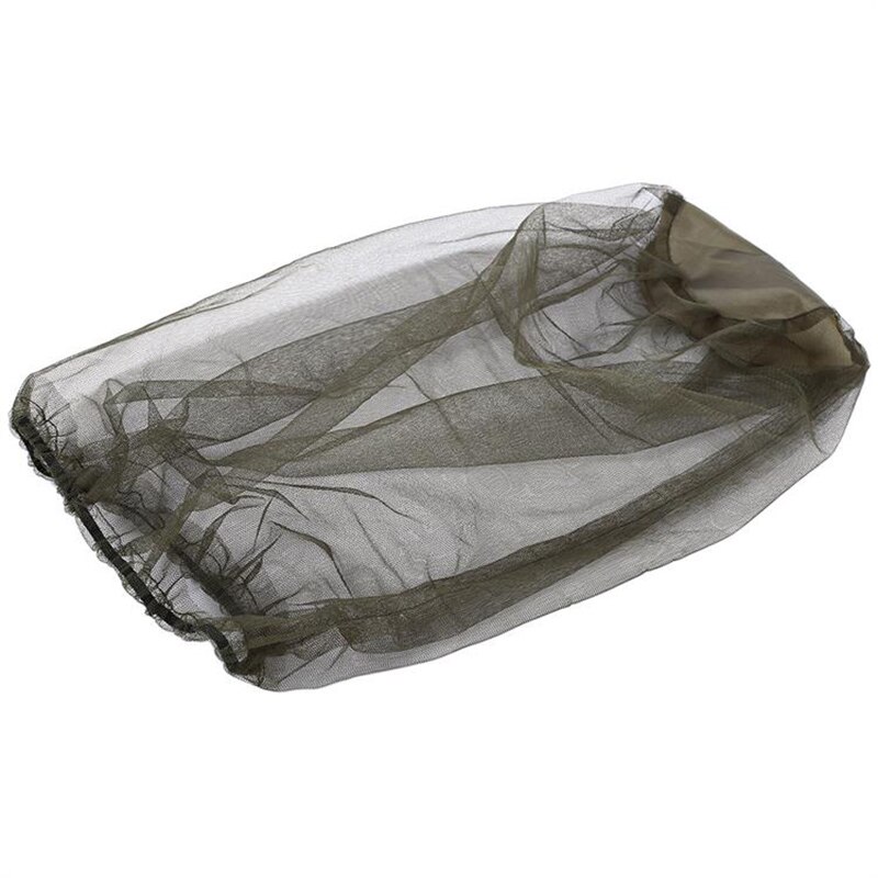 Safe Comfortable Single Head Mosquito Net Shield Cover For Camping Climbing Walking Hiking Fishing Travelling Home Outdoors Tool