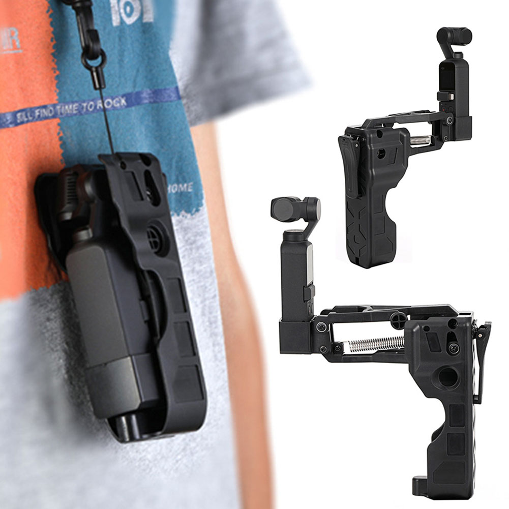 Stoßdämpfer handheld z-achse multifunktions-gimbal-ständer anti-rutsch tragbarer faltbarer outdoor-kamerastabilisator für osmo pocket