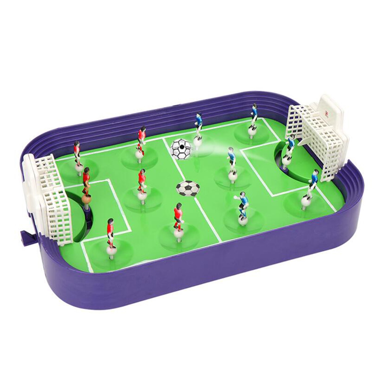 Mini giocattolo da calcio da tavolo per bambini calcio al coperto tiro difesa gioco da tavolo calcio Sport Match Kid interazione educativa giocattolo