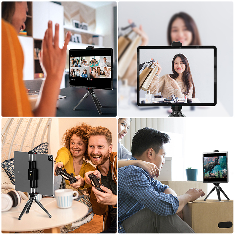 Ulanzi Metalen Smartphone Tripod Mount Houder Voor Iphone Samsumg, u-30 Balhoofd Statiefkop Mount Voor Dslr Digitale Camera Led Licht