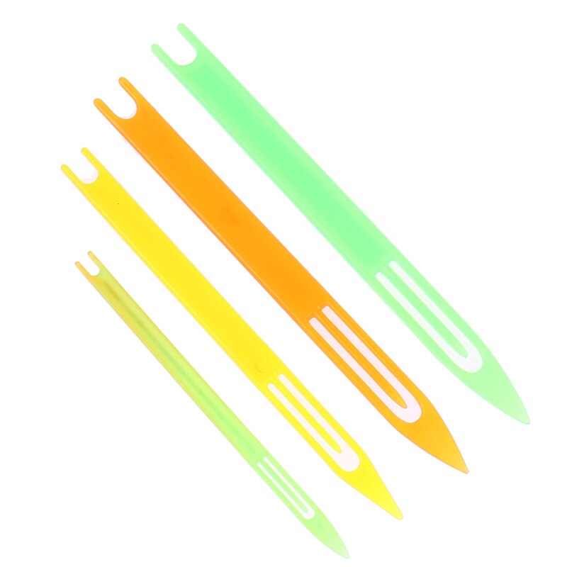 7 sztuk/zestaw sieci rybackiej igły naprawy netto narzędzie liniowe wahadłowce naprawianie tkania naprawy siatki igły sieci rybackie akcesoria nowy