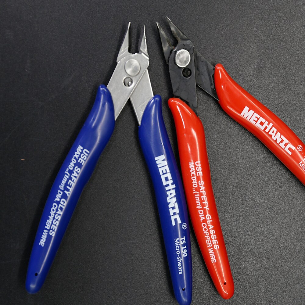 Alicate Alicate mecânico de Alta Qualidade Super durável grau Industrial TS190 vermelho cor azul corte rápido