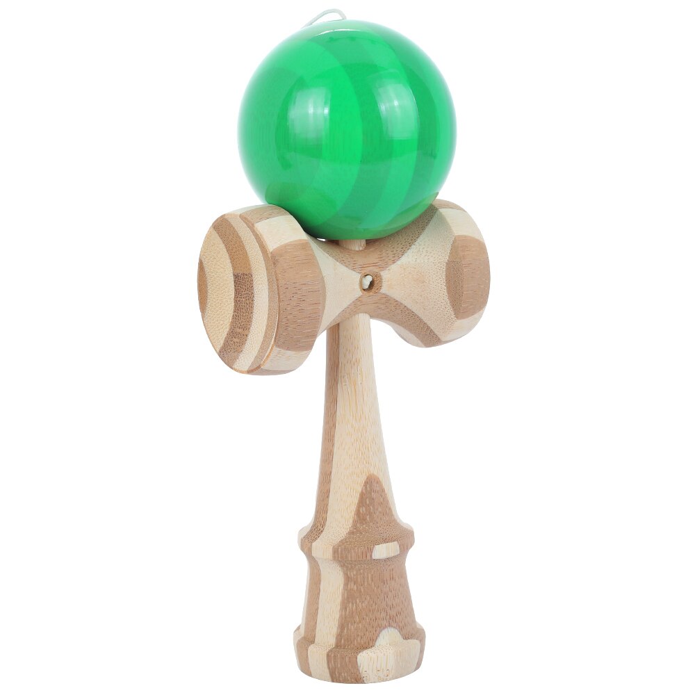 Bigger Wooden Kendama Toys Kids Adult Skillful Juggling Ball Upgrade 18CM Kendama Christmas Xmas Jouet Piłka do Zabawy: Light Green