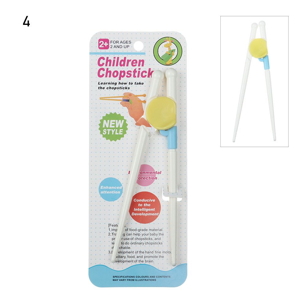 1 Pair Cute Chopsticks For Children Cartoon Learning Chop Sticks Reusable Training Chopsticks Cute Kids Baby Tableware: 4