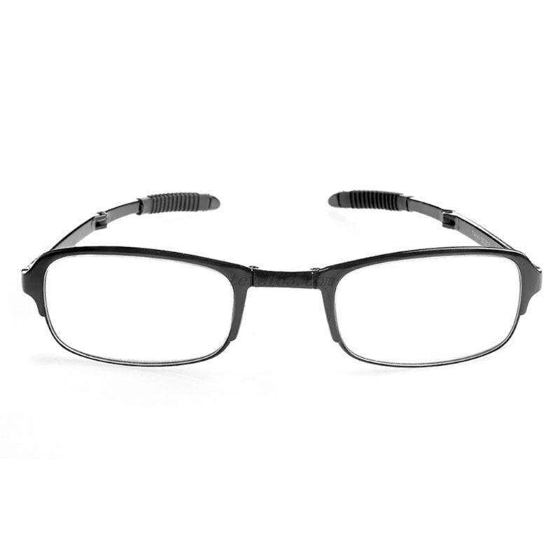 1 Pc Unisex Opvouwbare Leesbril Gevouwen Opknoping + 1 + 1.5 + 2 + 2.5 + 3 + 3.5 + 4.0