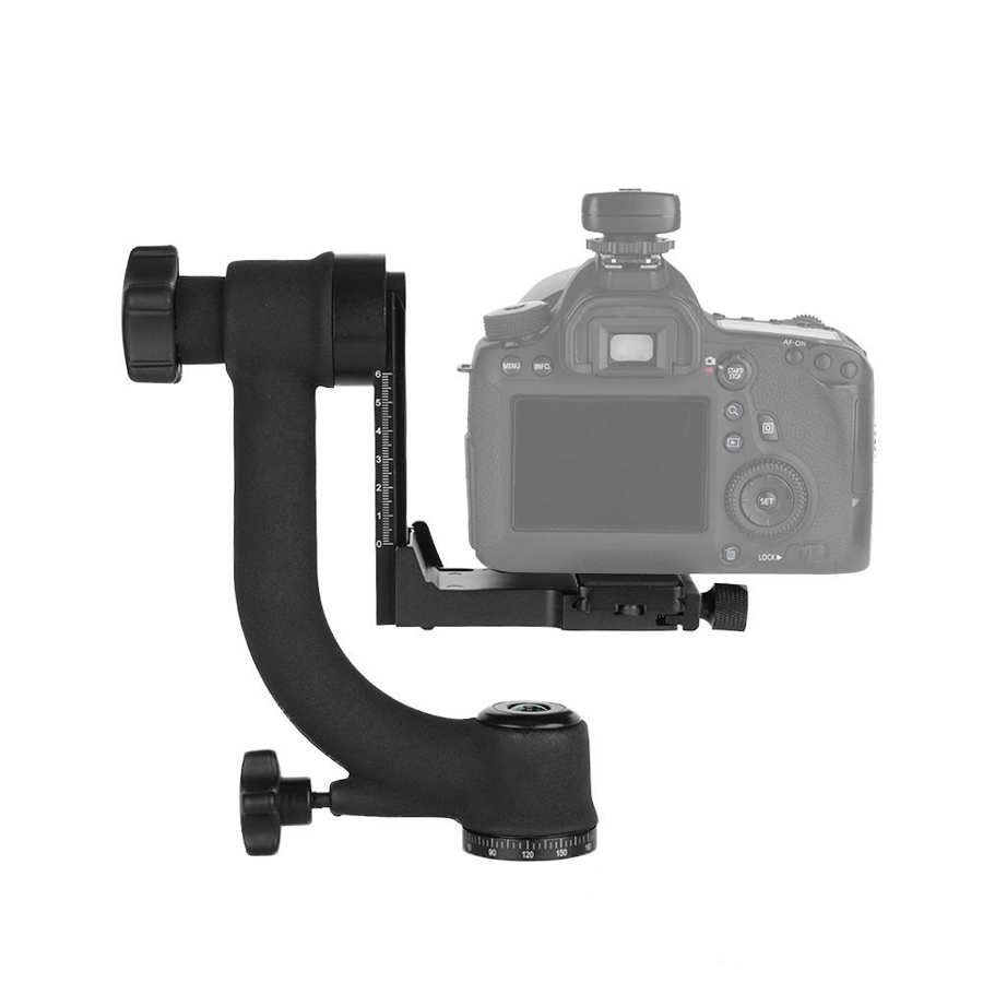 360 Degree Panoramic Gimbal Tripod Ball Head Mount for Camera Telephoto Lens Gimbal Tripod Ball Head Panoramic Tripod Ball Head