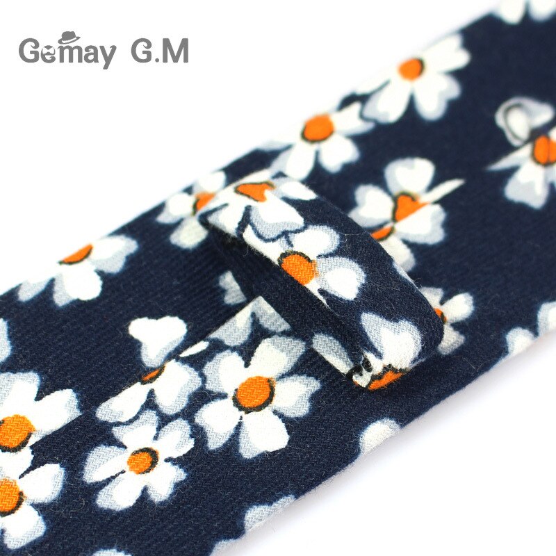 Märke bröllop bomull blommiga slipsar för män kostym smala herr slipsar gravatas slim corbatas vestidos hals slips cravat brudgums slips