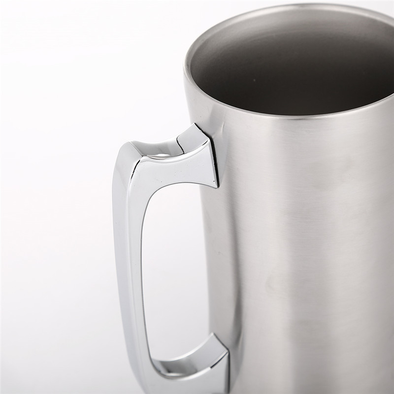 Realand 20 unze Premium Edelstahl Vakuum Doppel Wand Isoliert Bier Becher Kaffee Tasse Milch Wasser Soda Tumbler mit Griff