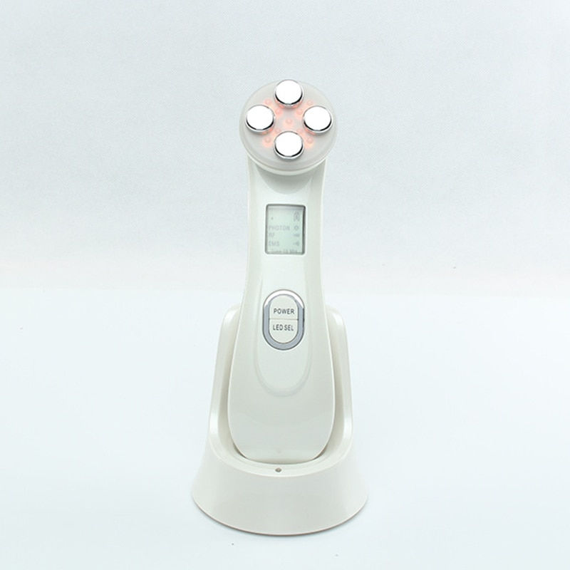 LED Ion Face Beauty Device Photon Therapy Facial Skin Lifting Rejuvenation Beauty machine radiofrequency facial electroporation