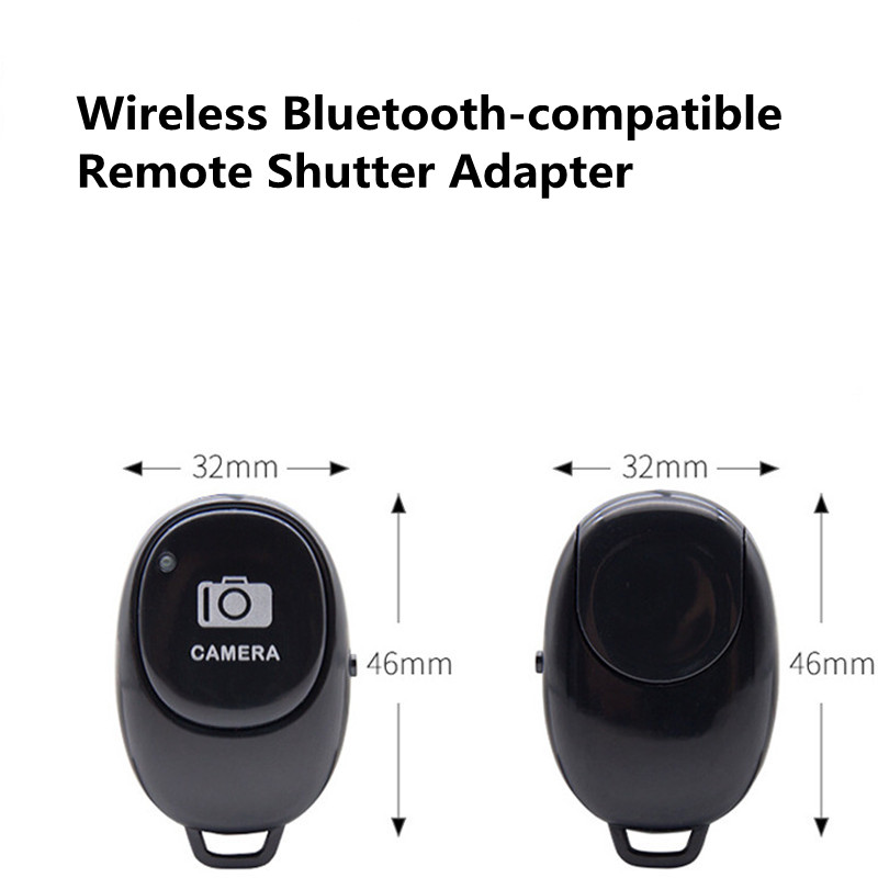Wirless Bluetooth-Compatibele Afstandsbediening Knop Ontspanknop Voor Mobiele Telefoon Controle Foto Camera Selfie Accessoire