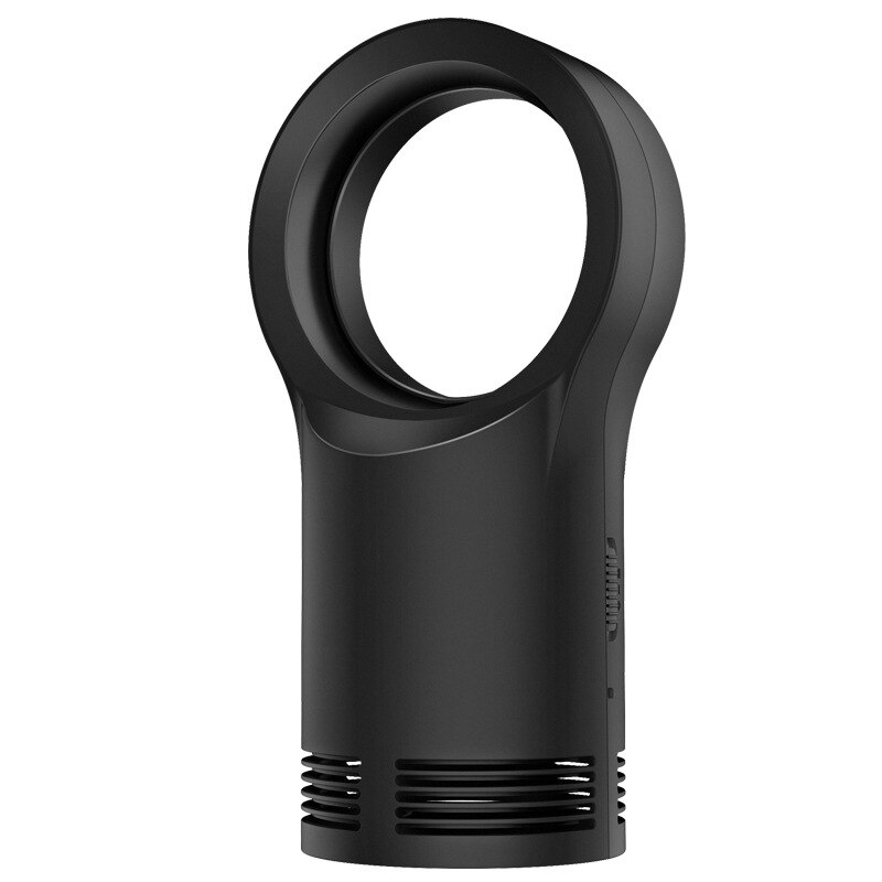 Portable Small Household Leafless Heater Winter Desktop Fast Heating Energy Saving Electric Air Heater For Home Office: Black / us