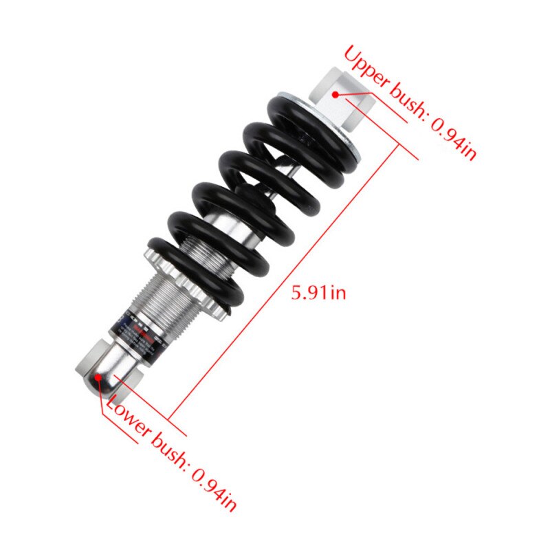 KS Rear Shock Absorber MTB Bike Spring Rear Biliary Downhill Shocks Rear Shock Absorber Mountain Bicycle Rear Shocks Bike Parts: KS258 150mm 750lbs