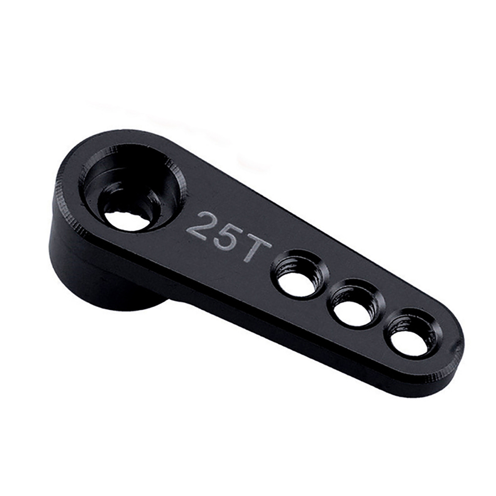 25T M3 aluminio RC Servo brazo cuerno brazo único/doble brazo para 1/10 coche trepador de control remoto barco Futaba HSP Wltoys Axial SCX10 piezas