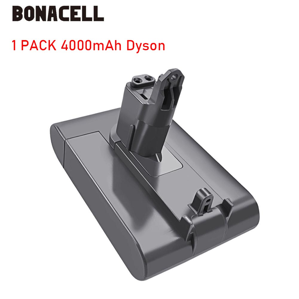 Batteria Bonacell 22.2V 4000mAh DC31 (adatta assolo tipo B) per aspirapolvere senza fili Dyson DC31 DC35 DC44 DC45 serie Li-ione L30: 1 pezzo 4.0Ah