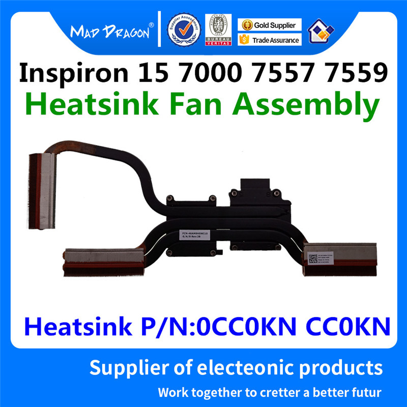 pazzo DRAGO di Marca del computer portatile nuovo Ventola DELLA CPU GPU Ventola del Dissipatore di calore Ventola per dell Inspiron 15 7000 7557 7559 0CC0KN CC0KN RJX6N 4X5CY: 0CC0KN
