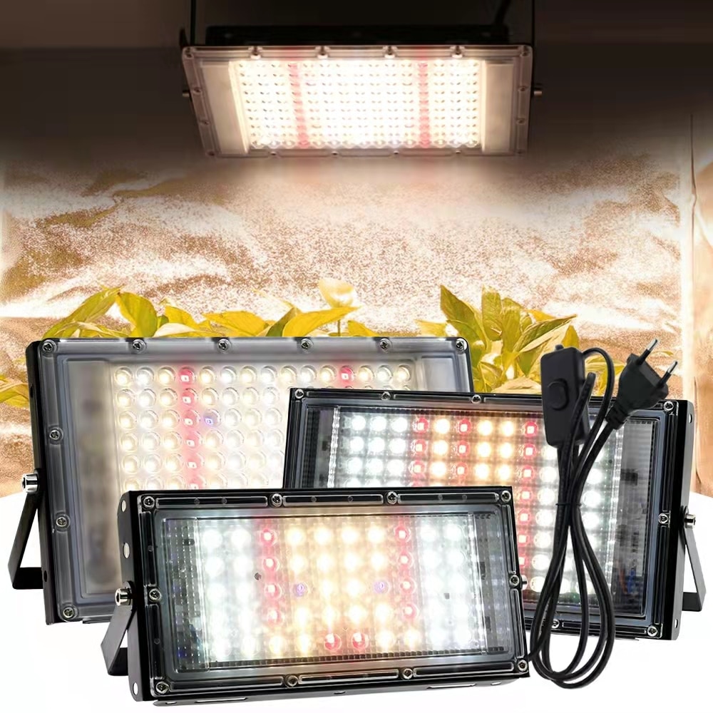 LED grow light full spectrum 50W Waterproof