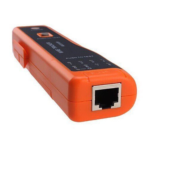 XQ-350 RJ45 RJ11 Cat5 Cat6 Fio Rastreador Scanning Detector de Rede Ethernet LAN Cable Tester Telefone Gerador de Diagnosticar Ferramenta