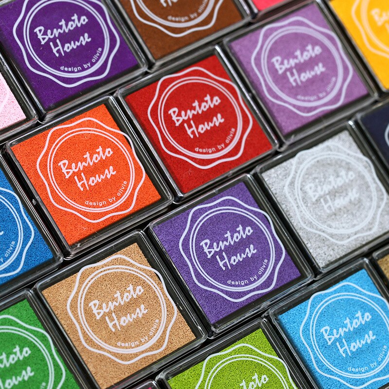 24 Colors DIY Scrapbooking Stamp inkpad Vintage Cr... – Vicedeal