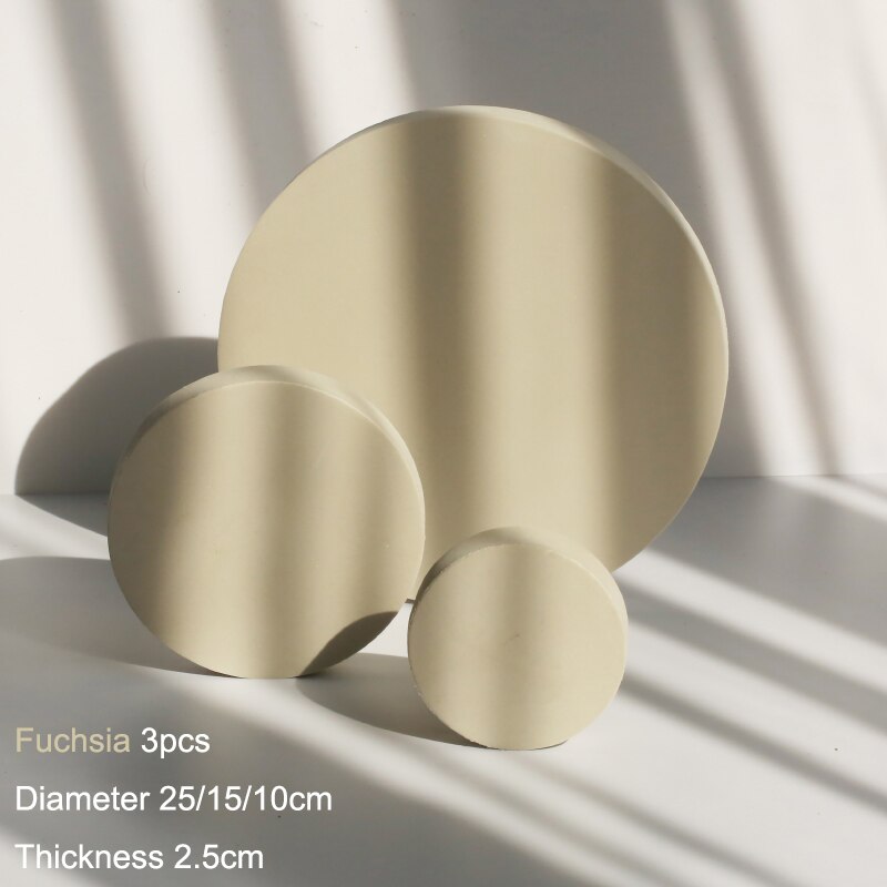 Geometry Cube Photo Props Ins Style Beauty Shooting Posing Props Decorative Ornaments Photography: Fuchsia