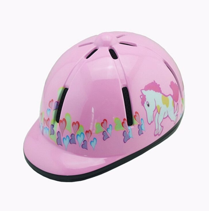 Equestrian helmet children riding helmet CE certified equestrian equipment Knight Helmet girl boy cartoon equestrian helmet