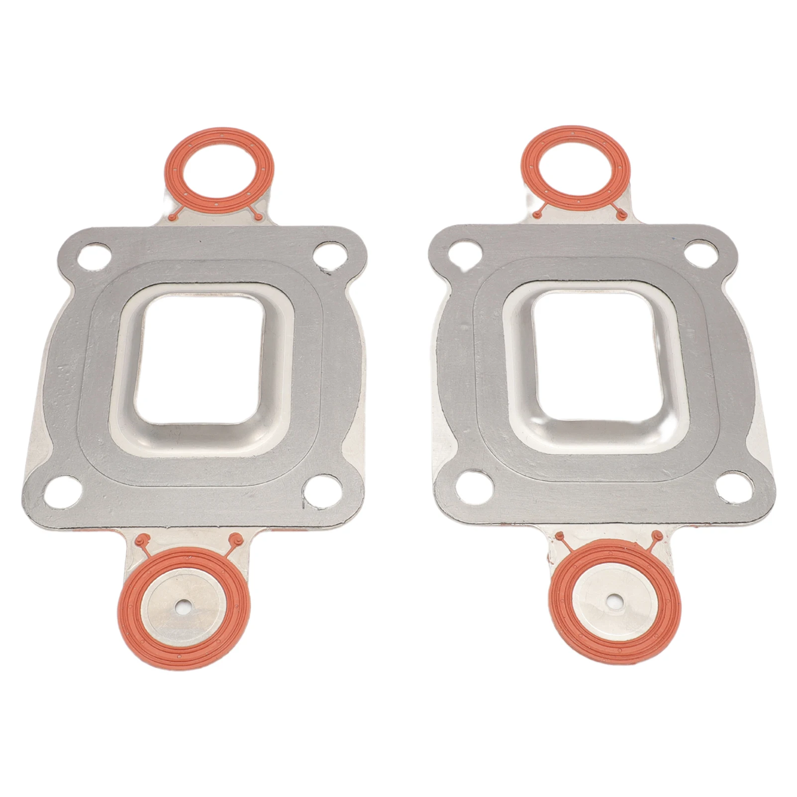 2 Stück Abgaskrümmer-Winkel-Riser-Dichtung, Trockenverbindung für MerCruiser 4.3L 5.0L 5.7 L V6 V8 27– 864850 A02 27- 864850 A1
