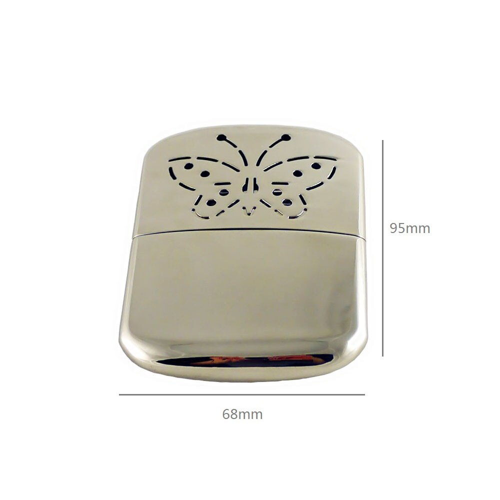 Keep Warm Portable Butterfly Fuel Hand Warmer Reusable Platinum Standard Pocket Handy Hand Warmers Head For Outdoor Sports