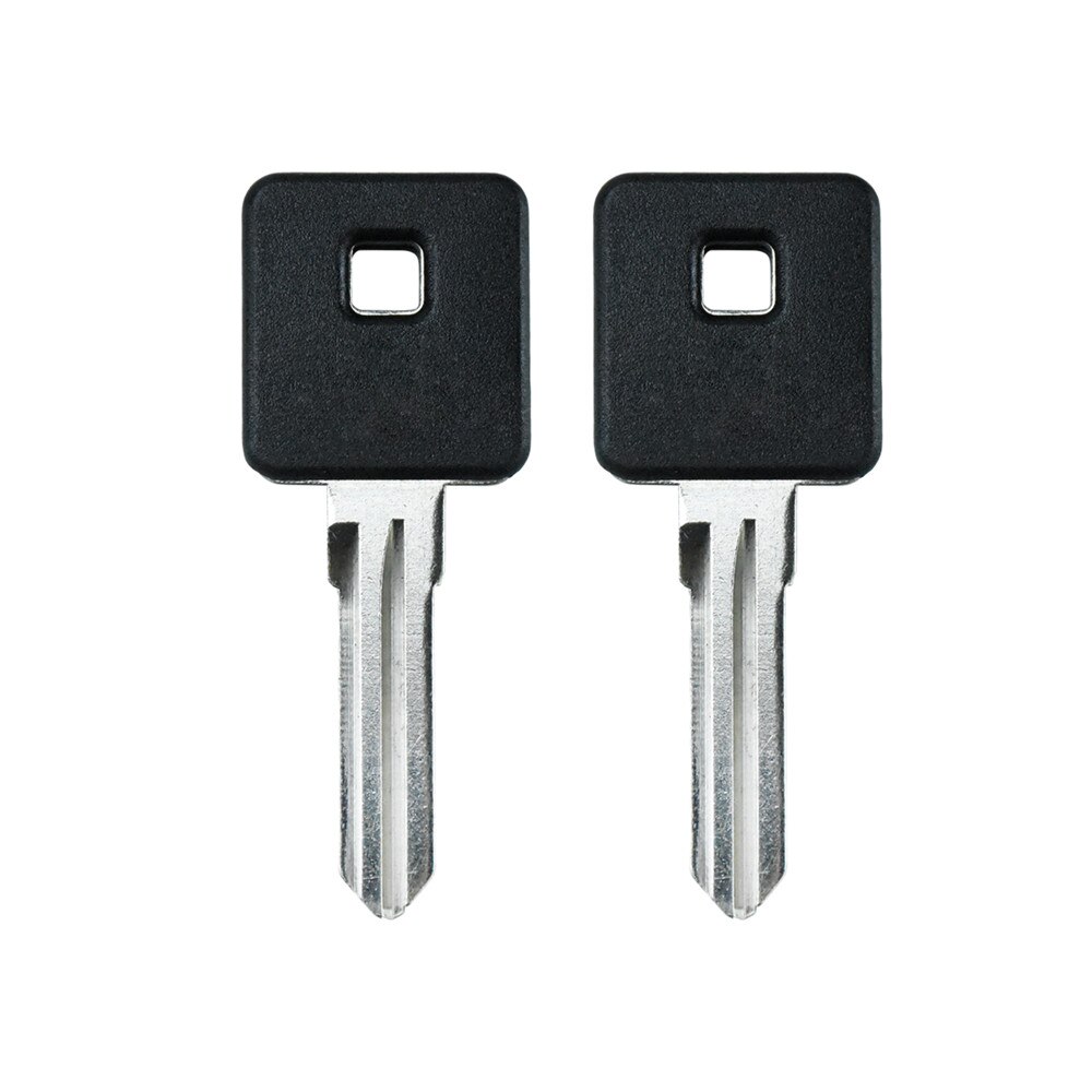 Black Motorcycle Blank Key Uncut Blade Metal Alloy ABS Plastic For Harley Sportster 883 1200 XL Models 2000