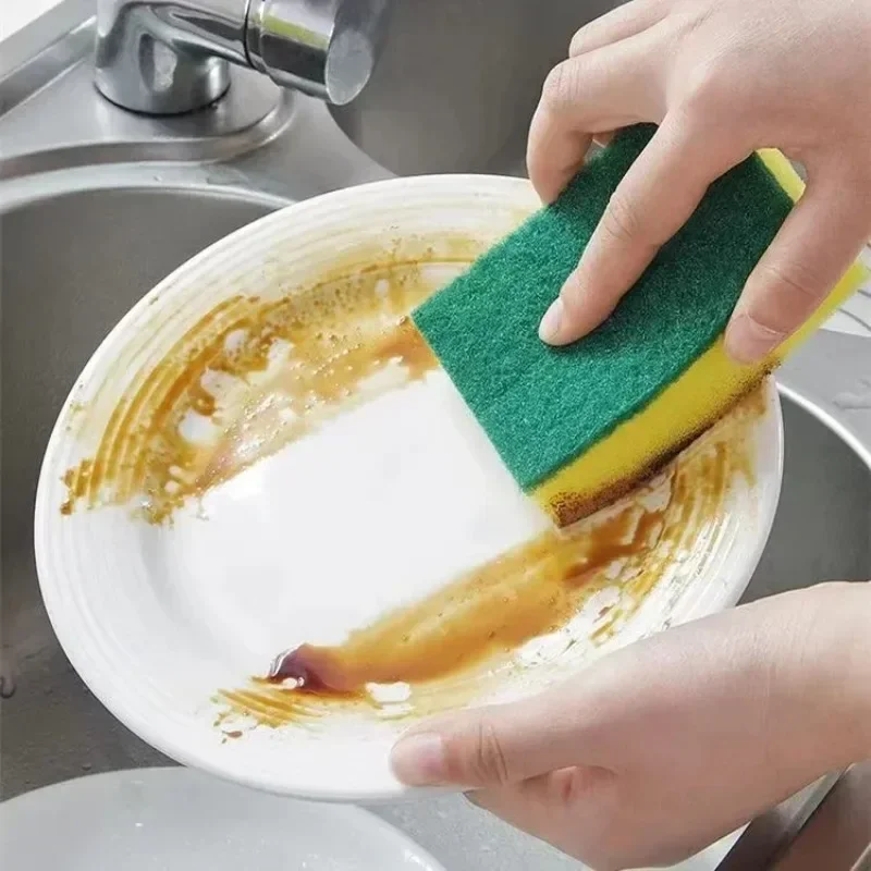 Zeer absorberende schoonmaaksponzen Afwassen Magic Clean Pot Roestvlek Sponsborstel Keukenvetreiniger Huishoudelijk gereedschap