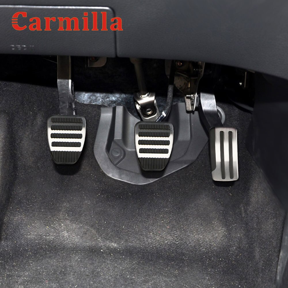 Stainless Steel Gas Brake Pedals AT MT Pedal Cover for Nissan X-trail T31 Qashqai J10 Teana Altima Rogue Accessories