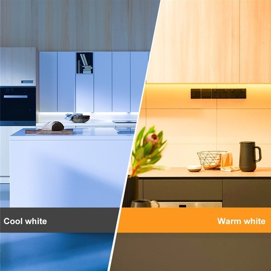 Lámpara de escritorio con tira LED USB de 5V, interruptor de barrido manual, lámpara con Sensor de movimiento, lámpara de mesa para niños, sala de estudio, luces LED para debajo del gabinete y cocina