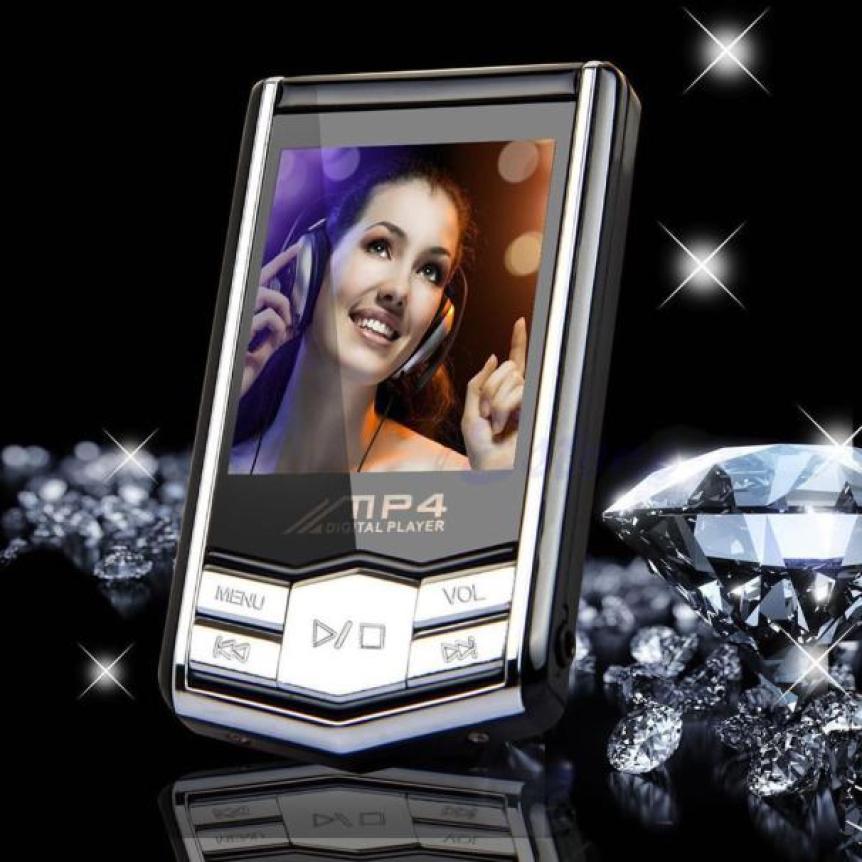 16GB Slim MP4 Music Player With 1.8 inch LCD Screen FM Radio Video Games & Movie**