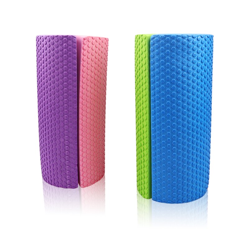 Rouleau demi-cylindre en mousse EVA pour le Yoga,équipement utile pour l&#39;entraînement, blocs, coussins d&#39;équilibre à point flottant, Pilates, massage, 30 – 40 cm,