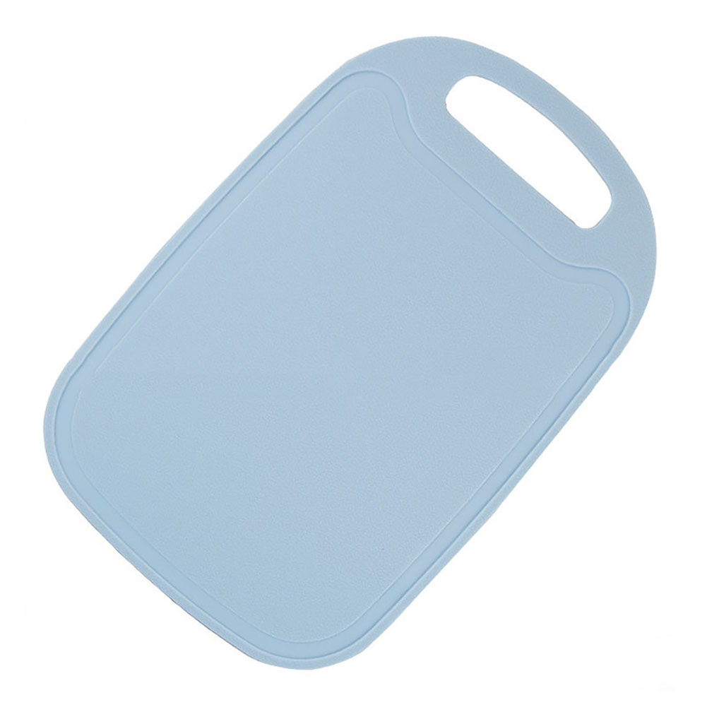 1pc sklisikker minikjøkken kjøttfrukt grønnsak skjærebrett matte skjæreblokk 32.7cm x 21cm x 0.42cm: Lyse blå