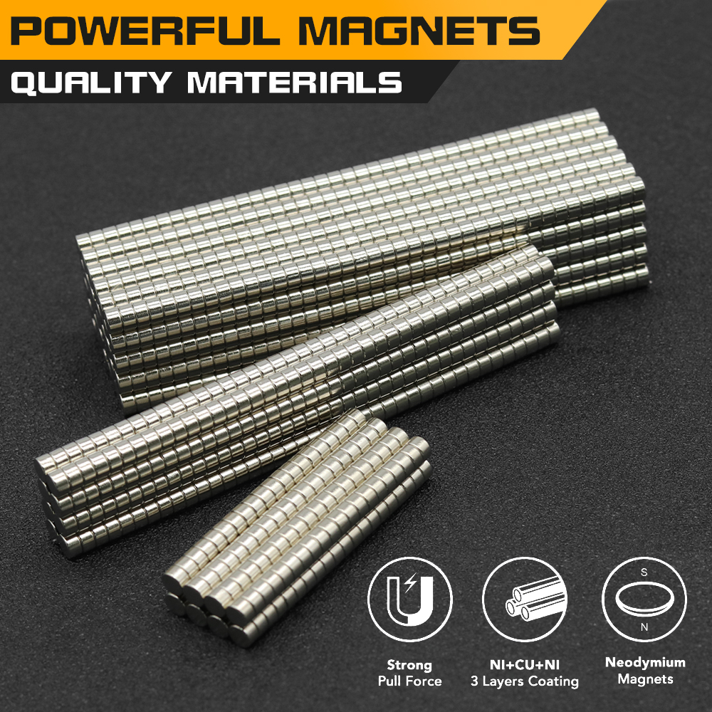 5 ~ 1000 stuks 5x3mm supersterke ronde magneten krachtige magneten voor koelkast, doe-het-zelf, gebouw, wetenschappelijk, ambachtelijk en kantoormagneten