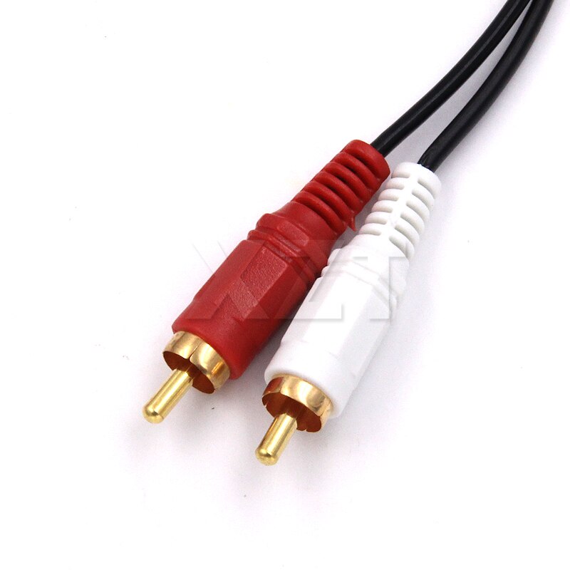 15m/10m RCA Cable 3.5mm Jack to 2 RCA Aux Cable 3.5 mm to 2RCA Adapter Splitter Audio Cable for TV Box Home Theater Speaker Wire