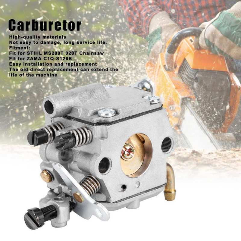 Carburetor Carb Replacement Replacement 1129 120 0653 Fit for STIHL MS200T 020T Chainsaw Parts