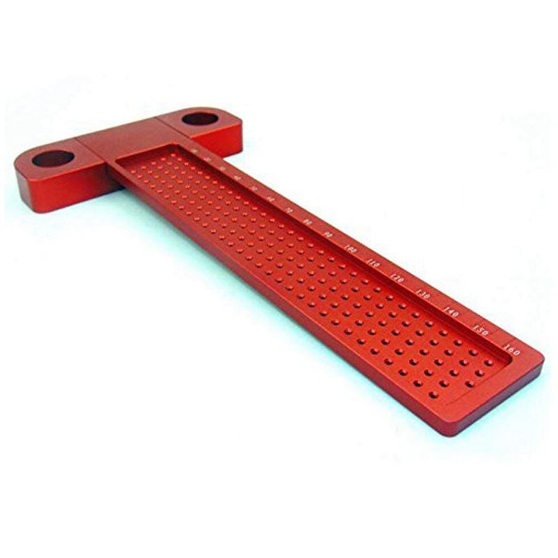 Precision Woodworking T-Square Measuring Tools Scribe Aluminum Alloy