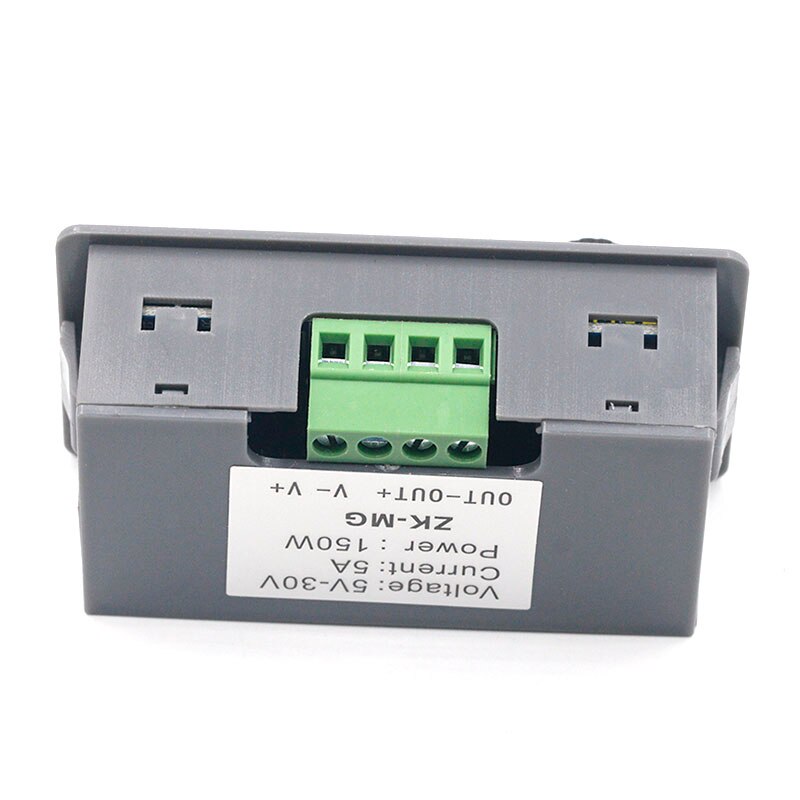 Controlador de Motor de cc 5-30V, 12v, 24v, 5A, PWM, velocidad ajustable, pantalla Digital, codificador, relación de trabajo, frecuencia máxima de 15A, ZK-MG