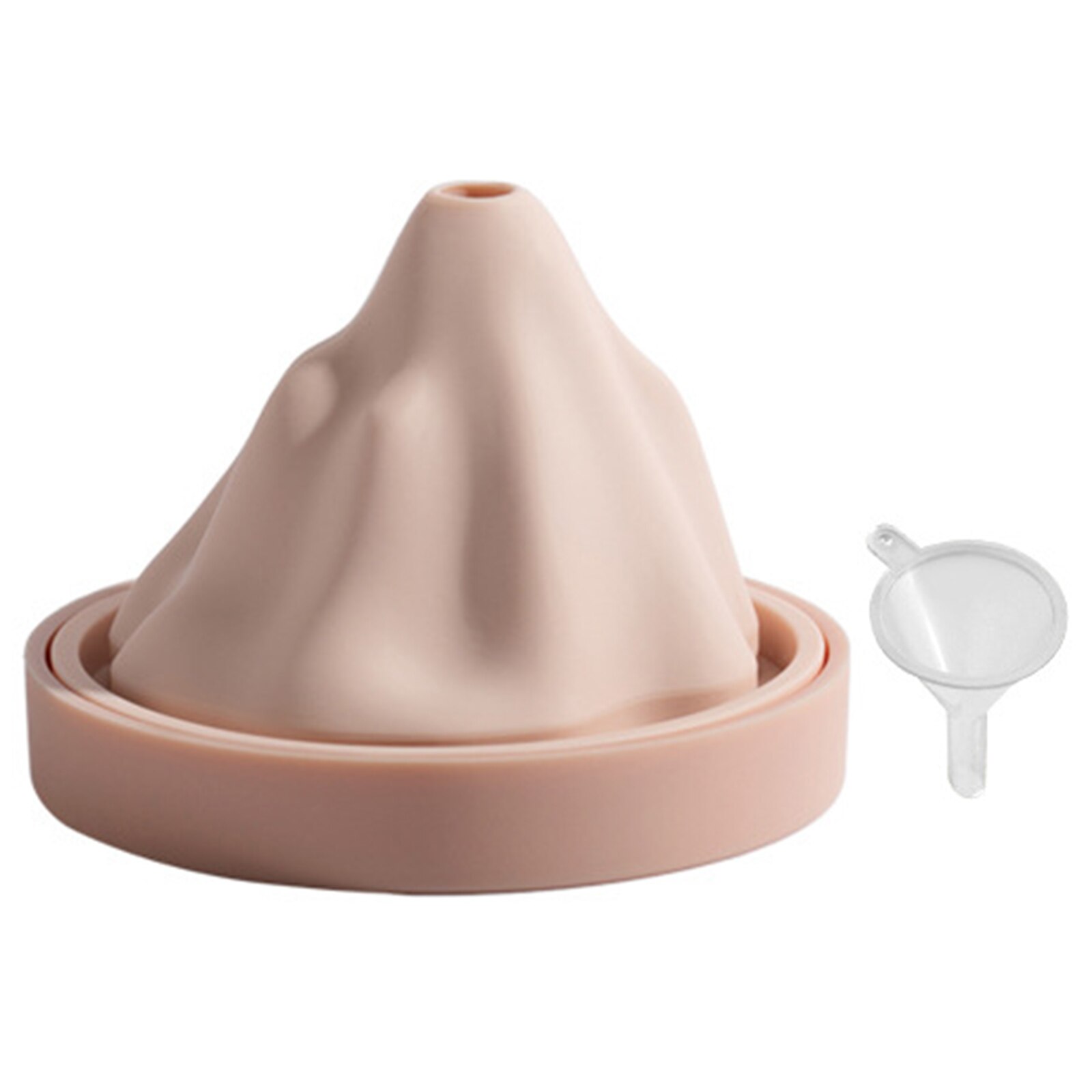 Moule à glaçons en Silicone en forme de montagne, en forme de neige, pour chocolat, glace, cuisson 3D, outil de cuisine pour Cocktail, Pudding, bonbons: Rose