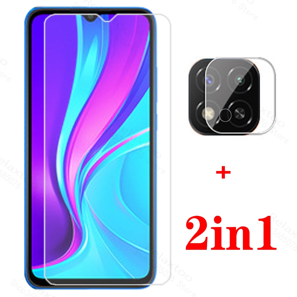 Protector de lente de cámara para xiaomi redmi 9 c, Protector de pantalla de vidrio templado, nfc, xaomi xiomi redmi 9 c c9, cubierta de cristal, redmi9c