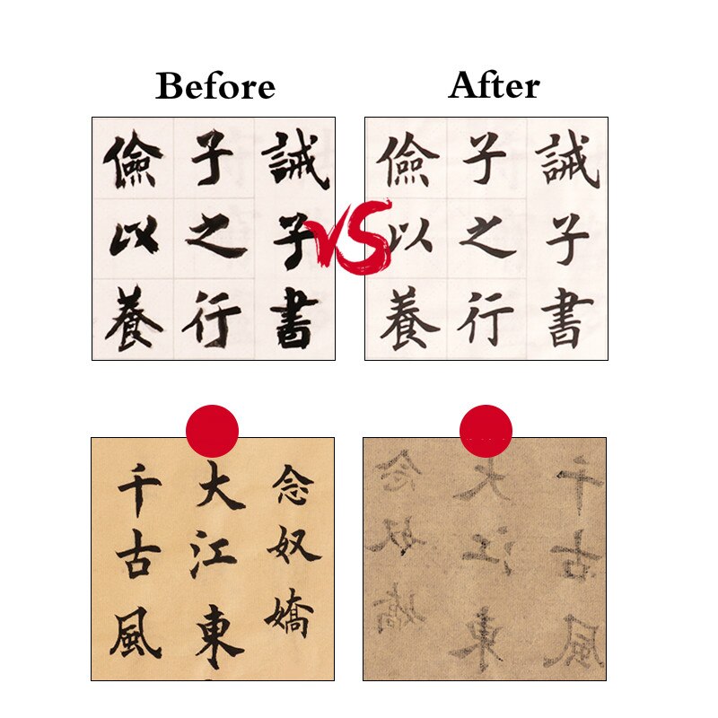 Beginner Chinese Calligraphy Practice Copybooks Medium Regular Script Calligraphy Copybook40pcs Brush Calligraphie Copybook